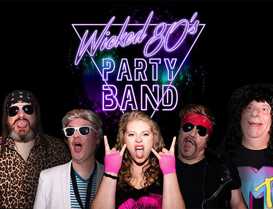 WICKED 80'S PARTY BAND