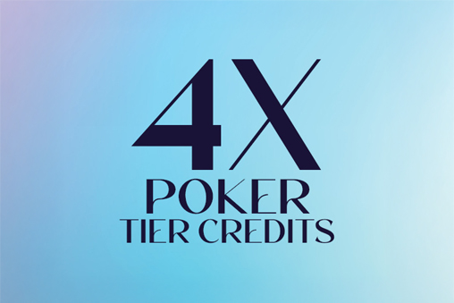 4x Poker Tier Credits